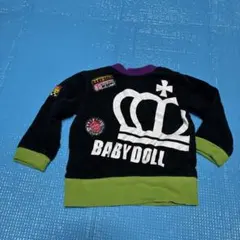 BABYDOLL トレーナー 80サイズ 王冠デザイン