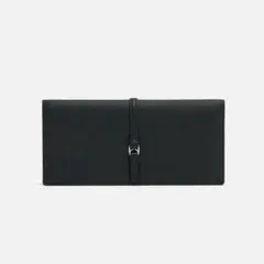美品】【WAKO】ロングウォレット ネイビー - メルカリ