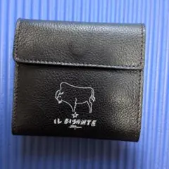 IL BISONTE 二つ折り財布 ブラックのサムネイル