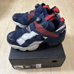 Reebok インスタポンプフューリー ネイビー×レッド×ホワイト　24.5cm