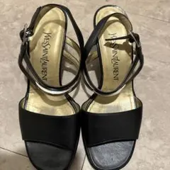 Yves Saint Laurent サンダル ブラック 36.5のサムネイル