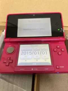 【美品】ニンテンドー3DS グロスピンク 付属品完備 動作確認済み
