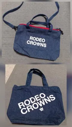 ​RODEO CROWNS デニムバッグ 2点セットのサムネイル
