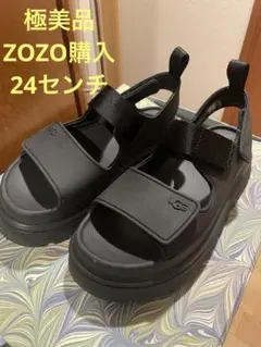 UGG アグGoldenGlow Sandal ブラック　美品
