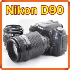 ☆スマホに送れる一眼レフ☆名機!☆望遠⭐︎動画☆Nikon D90セット cr