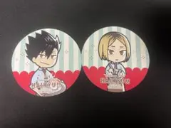 お値下げ ハイキュー！！ カプコンカフェ 孤爪研磨 黒尾鉄朗 コースター