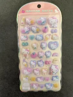 ハローキティ cotton puffyシール