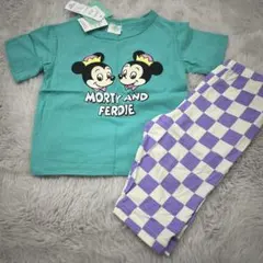 新品！キッズ子ども女の子男の子半袖パジャマ上下セット１００センチディズニー