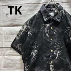 タケオキクチ⭐️ リーフプリント ロングシャツ M 40ct&525 - メルカリ