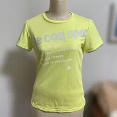 le coq sportif 半袖Tシャツ イエローのサムネイル