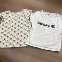 2枚セットPAUL & JOE Tシャツ 110 ユニクロ