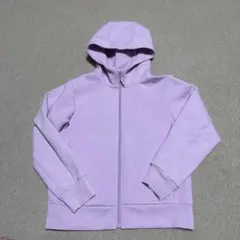 UNIQLO ユニクロ キッズ ジップパーカー ライトパープル 140cm