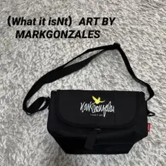 ART BY MARKGONZALES 切り替えショルダーバッグ 黒