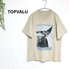 トップバリュ　半袖Tシャツ Vネック　プリントTシャツ 大人カジュアルのサムネイル