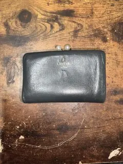 【LANVIN】二つ折り財布　グレー