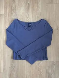 GAP M ネイビー　長袖Tシャツ