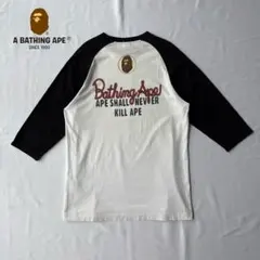 2026年最新】A BATHING APE ラグランカットソーの人気アイテム - メルカリ