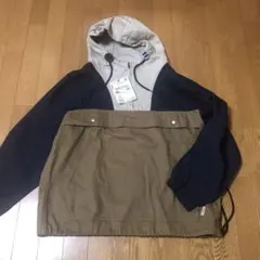 ワークマンコットンキャノラッククレイジーキャメルS