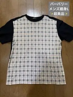 超美品❤︎ BURBERRY BLACK LABEL ポロ素材Tシャツ M~Lのサムネイル