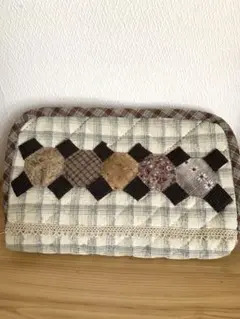 パッチワーク 花柄 マルチケース