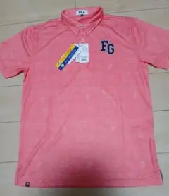 FILA GOLF 半袖ポロシャツ ピンク Lサイズ 新品