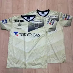 FC東京 20周年記念 ゴールドユニフォーム UMBRO 2枚セット 2018