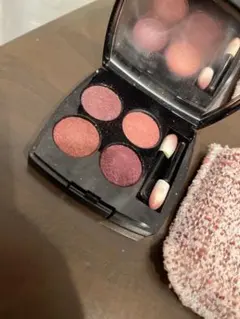 ★美品 CHANELアイシャドウ レキャトルオンブルツイード02 プールプル