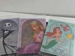 ディズニー デール ウエハースカード3枚その1