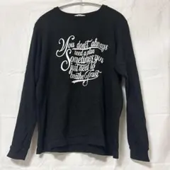 美品・WEGO ブラック 長袖 Tシャツ S