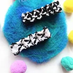 １セット☆ベビーヘアクリップ ブレードリボン ハンドメイド