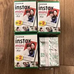 FUJIFILM instax mini 70枚分インスタントフィルム10枚x7