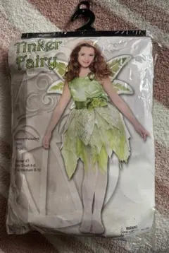 ティンカーベル風コスチューム (8−10歳)