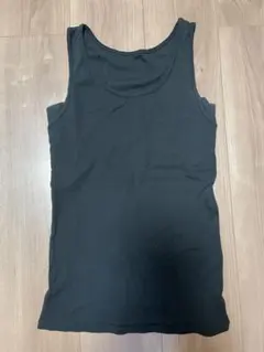 【新品】DHC 黒タンクトップ　脇汗取り付き