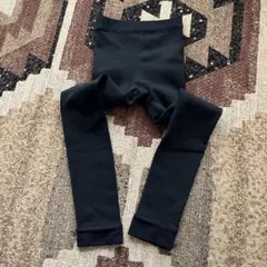 裏起毛レギンス厚手　黒　150㎝