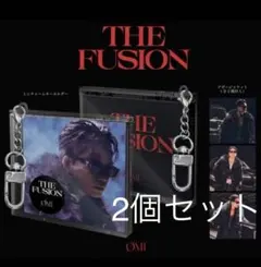 2個セット THE FUSION ミニジュエルキーホルダー　登坂広臣 ØMI