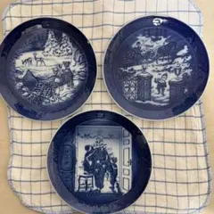 正規品▪️Royal Copenhagen イヤープレート　3枚のサムネイル
