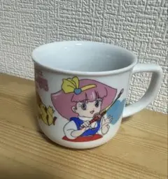 1990年代昭和レトロ宇宙百貨陶器灰皿 水森亜土 新品 フラワー 
