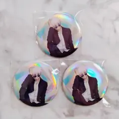 呪術廻戦 五条悟 缶バッジ 3点セット