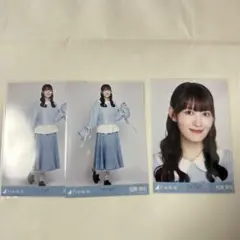乃木坂46久保史緒里卒業コンサート生写真 襟付きコーデ 松尾美佑