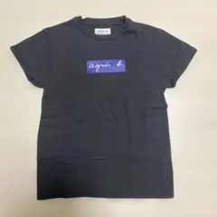 アニエス・ベー　アダムエロペ　コラボ Tシャツ　黒　S