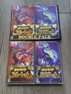 ポケットモンスター バイオレット スカーレット　ダブルパック　新品未使用