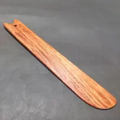 キラキラした綺麗なカリンの着付け用ヘラ(20.3cm)