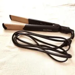 SALONIA ストレートヘアアイロン　ヘアアイロンシール貼付 SL- 004S