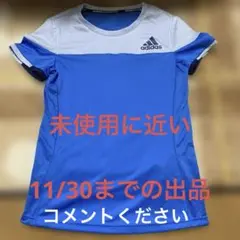adidas 青 スポーツ用Ｔシャツ　xs