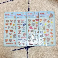 トムとジェリー　ぷくぷくシール 4枚セット