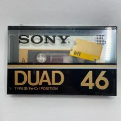SONY DUAD46 激レア！新品未開封 SONY DUAD46 激レア！新品未開封 SONY DUAD46 激レア！新品未