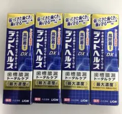 新品　デントヘルス　高密着処方DX 4点セット