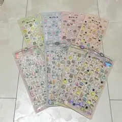 【即日発送】　オバケーヌ 8枚　ボンボンドロップ　シール　ぷにぷにシール