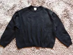 H&M ニット セーター ブラック L