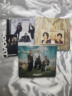 中古】Number_i GOAT CD 3形態セット シール付 - メルカリ